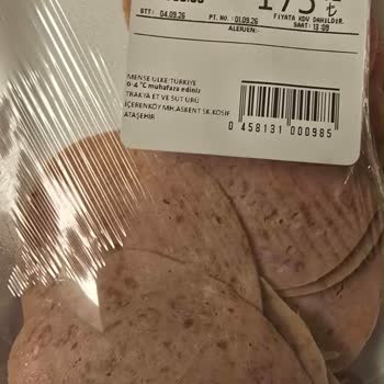 Migros’ta Bozuk Salam Ve Çocukların Sağlık Riski