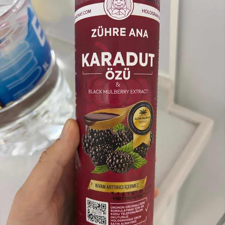 Orijinal Olmayan Karadut Özü Ve Gıda Güvenliği Sorunu