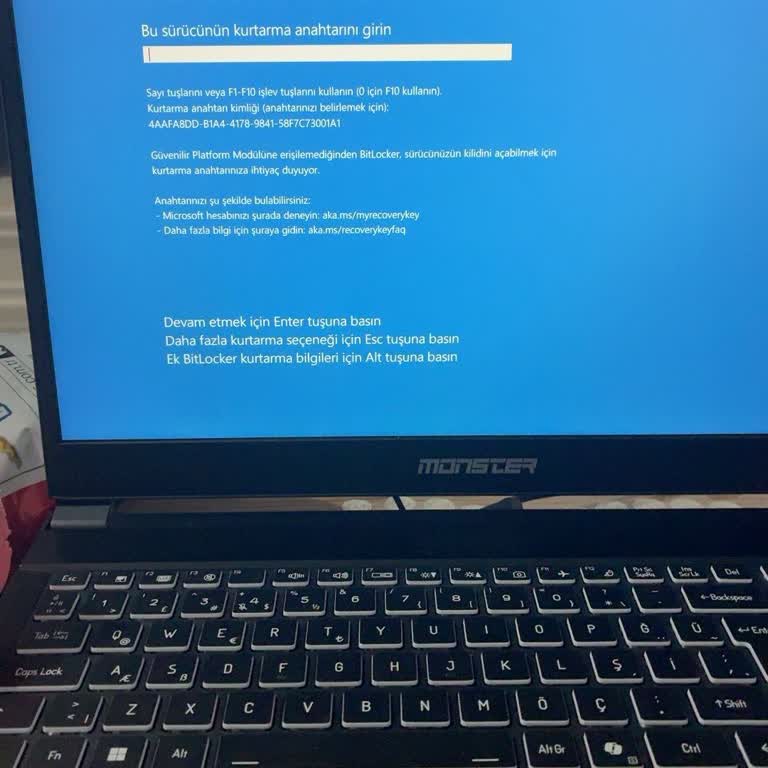 Monster Notebook'ta Tekrarlayan Mavi Ekran Ve Kapanma Sorunu: Yeni Sıfır Değişim Talebi