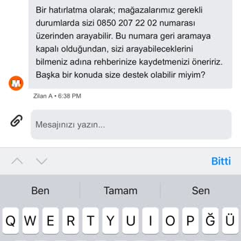 Yanlış Ürün Gönderimi Ve Fiyat Farkı İadesi İçin Mağaza Ziyareti Talebi