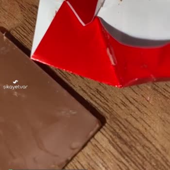 Ülker Çikolatanın İçinden Kurt Çıktı