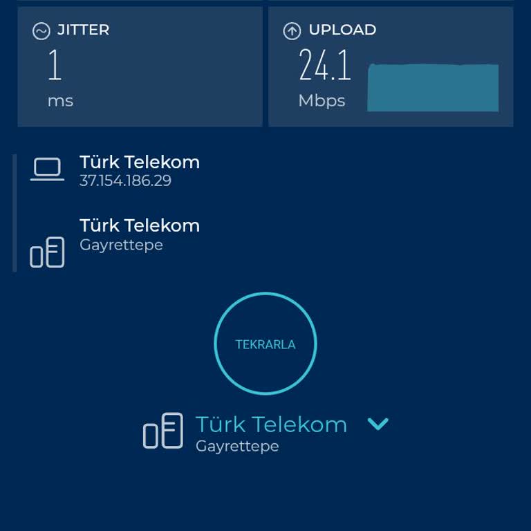 Sözleşme Gereği 50 Mbps Hız Sağlanamıyor, Kalıcı Çözüm Talep Ediyorum