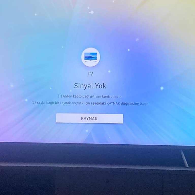 Samsung TV'de Sürekli İnternet Bağlantı Ve Uydu Kanal Sorunları, Çözüm Talebi