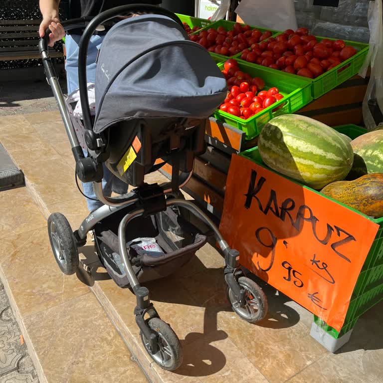 Bebek Arabalı Aileler İçin Mağaza Girişi Engellendi