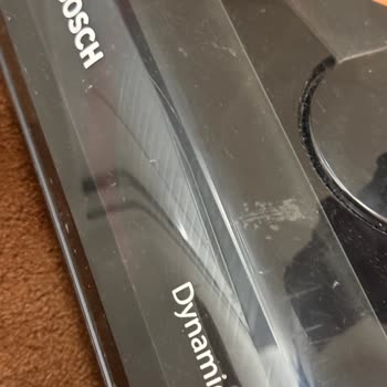 Bosch Süpürge Başlığındaki Çiziklerin Ücretsiz Değişimi