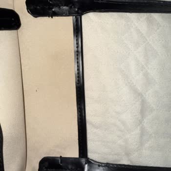 Siyah Goyard Çantada Çıkarılamayan Ayak İzi Lekesi
