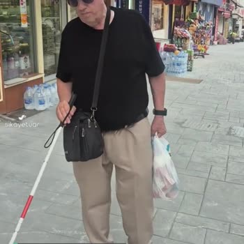Samsun Büyükşehir Belediyesi Engelli Yaya Yolu Sıkıntısı