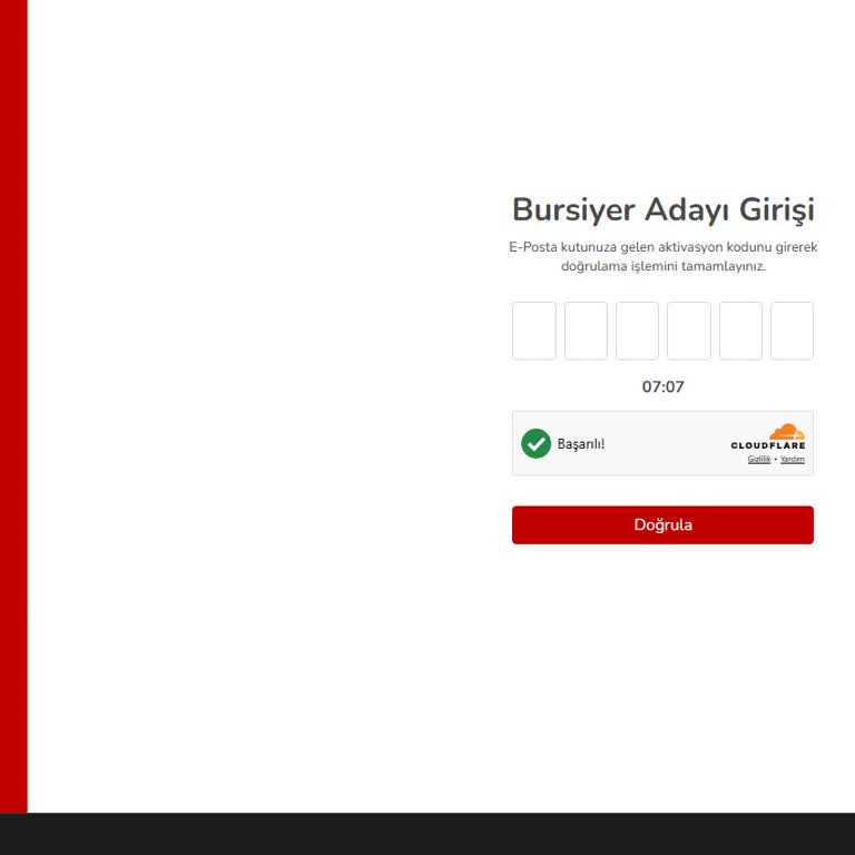 Anadolu Vakfı Doğrulama Kodu E-Posta Yoluyla Gelmiyor, Burs Başvurusu Tamamlanamıyor
