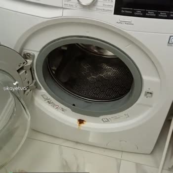 Electrolux Gövde Problemi, Delik Var Üç Yıllık Makinede