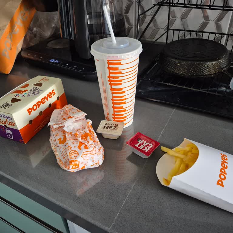 Popeyes Siparişimde Eksik Cole Slaw İçin Ücret İadesi Talebi