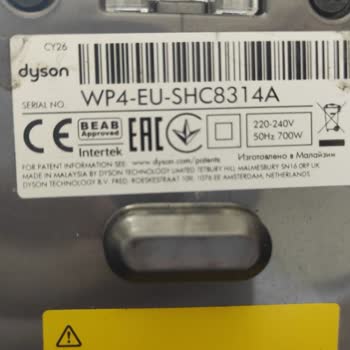 Dyson Süpürgenin Pneumatik Başlığı Kırıldı: Garantili Ücretsiz Değişim İsteği