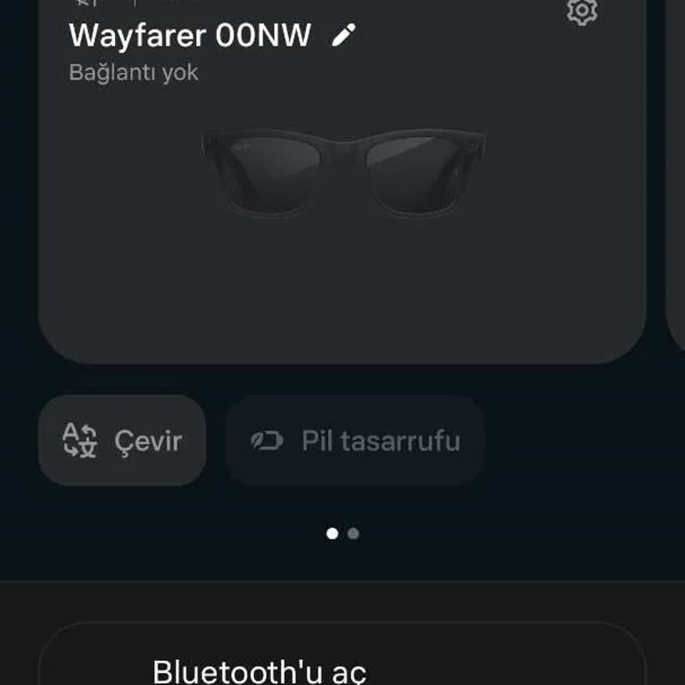 Zitek Bilişim Meta Wayfarer Akıllı Gözlükte Bağlantı Arızası Ve Satıcıdan Haksız Red