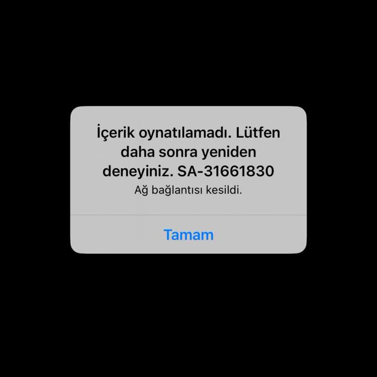 İPhone 14 Pro Max’te Tod Uygulamasında Canlı Maç Yayını Sürekli Kesiliyor