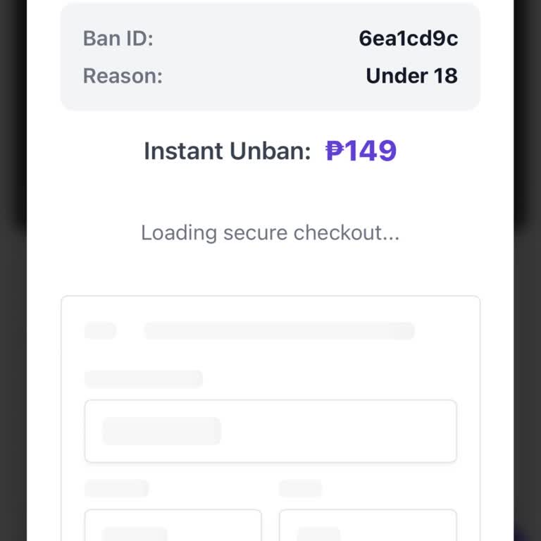 Umingle Demands ₱149 Fee to Lift False Underage Ban