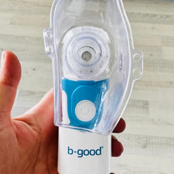 B-good Kısa Sürede Tıkanıp Kapağı Kırılan Mesh Nebülizör Çocuğumun Astımını Tehlikeye Atıyor