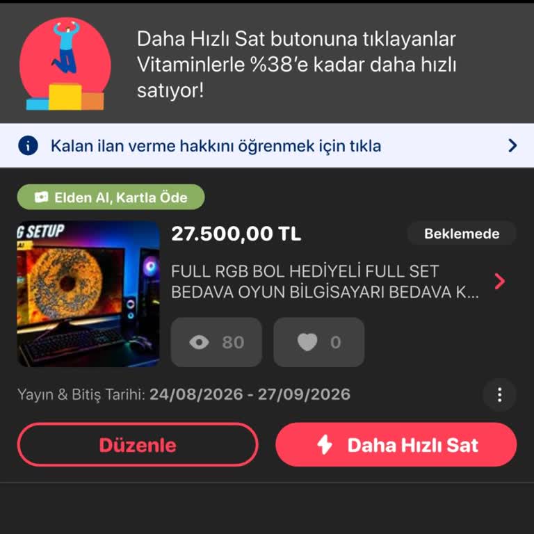 Ödenen Doping Aktif Edilmedi, İade Bekliyor