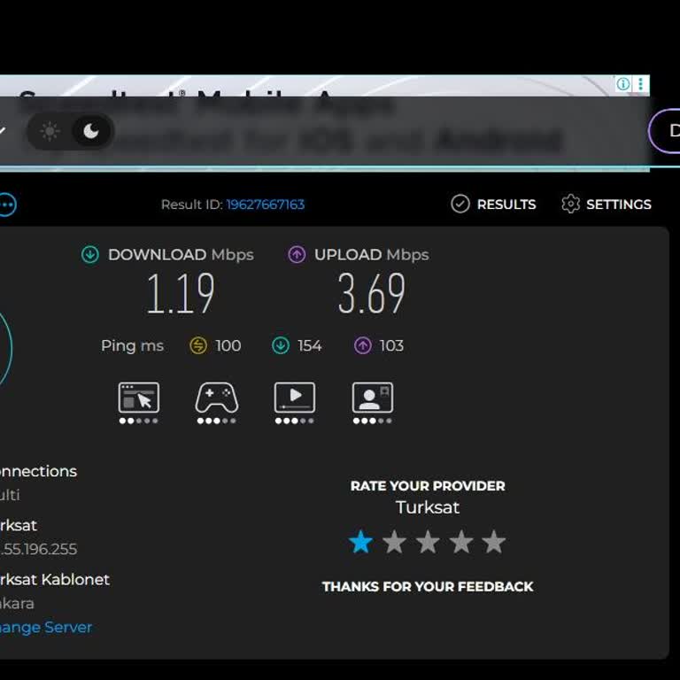 Kablo Net'ten Aldığım İnternet Hızı Söz Verilen Değerlere Uymuyor