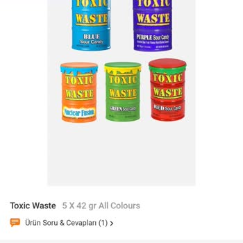 Toxic Waste İlanı Yanıltıcı Ve Farklı Ürün Gönderimi