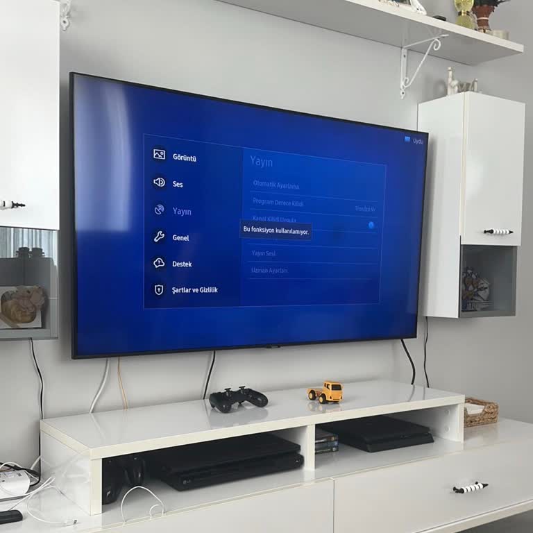 Samsung TV’de Yayın Fonksiyonu Çalışmıyor Ve Destek Yanıtı Vermiyor