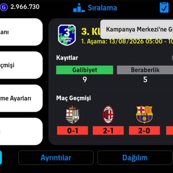 Momentum Sorunu Sebebiyle Maçlarda Sürekli Kaybetme