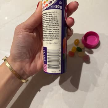 Migros'tan Aldığım Jelibonlarda Bozulma Ve Beyaz Kalıntı