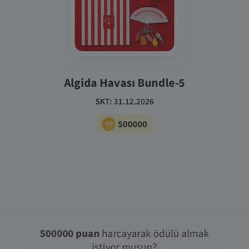 Algida Kazan’da Ödül Tükendiği Söylenmesine Rağmen Puanlarım Kullanılamıyor