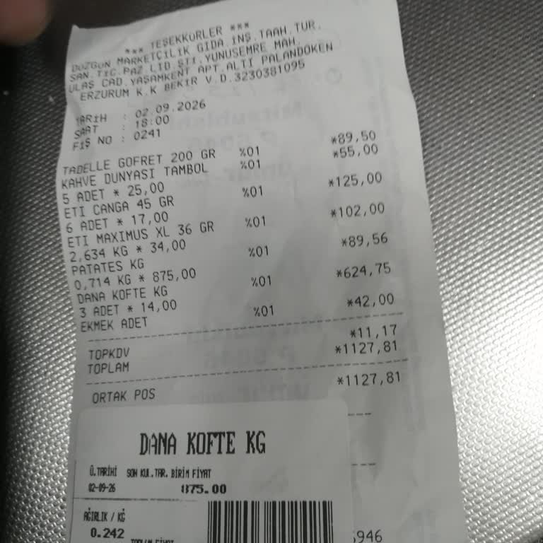 Bozuk Et Satışı Nedeniyle Sağlık Riski Ve Eksik İade