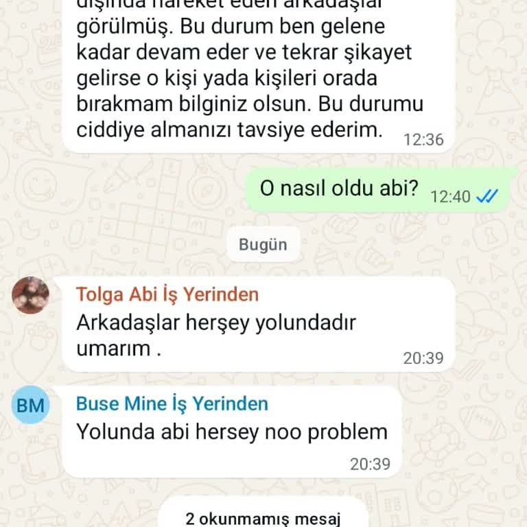 Şile Devlet Hastanesi Kafe Çalışanının Taciz Şikayeti