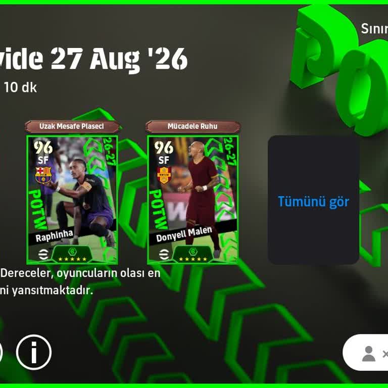 EFootball Mobilde Oyuncu Kartının Yanlış Pozisyonu Oyun Dengesini Bozuyor