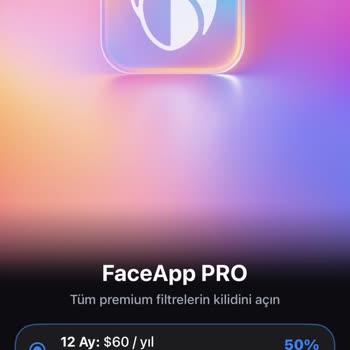 FaceApp Pro Abonelik Fiyatı USD Olarak Görünüyor Ve TL’ye Çevrilmiyor