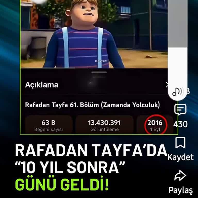 Rafadan Tayfa Verilen Sözün Tutulduğu, Gömülen Eşyaların Açıldığı Özel Bir Bölüm İstiyoruz