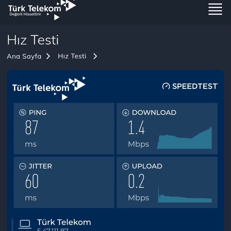 Mobil İnternet Hızı Sürekli Yavaş Ve Bağlantı Kesiliyor