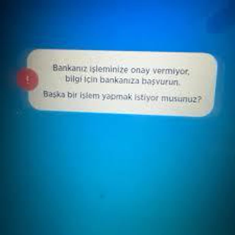 Hadi Kart Nakit Çekiminde İşleme İzin Verilmiyor Hatası