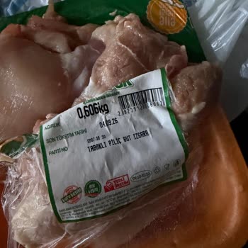 A101 Çerkezköy Şubesinde Son Kullanma Tarihi Geçmemiş Bozuk Tavuk Ürünü