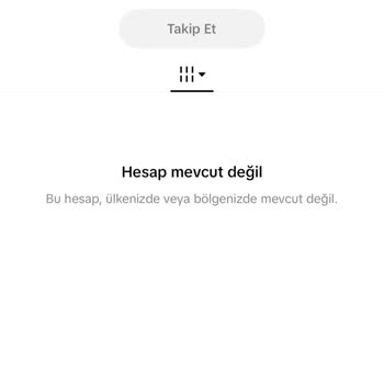 TikTok Hesabım “Mevcut Değil” Uyarısıyla Açıklama Almadan Kapatıldı