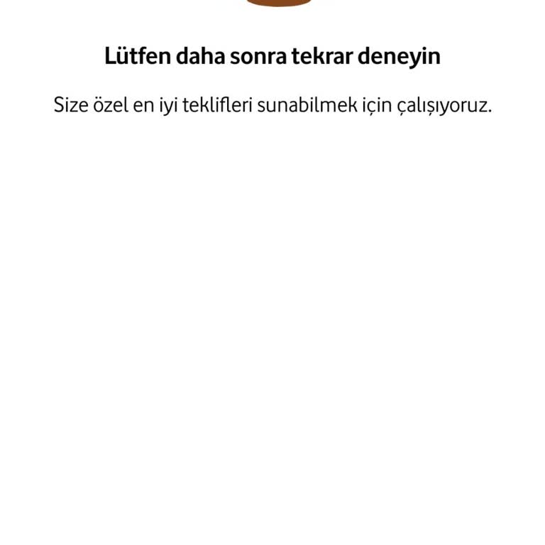 Vodafone Faturalı Tarife Vermedi, Hattım Kesintili Ve Çözüm Bekliyor