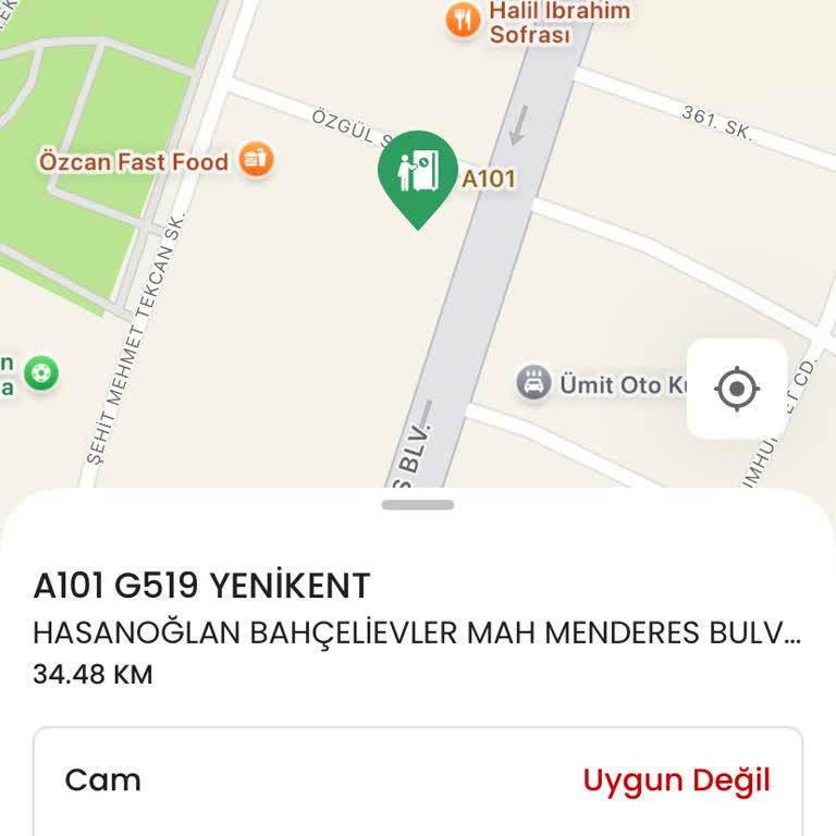 Ankara Elmadağ’da A101 Ve BİM Depozito Makineleri Çalışmıyor