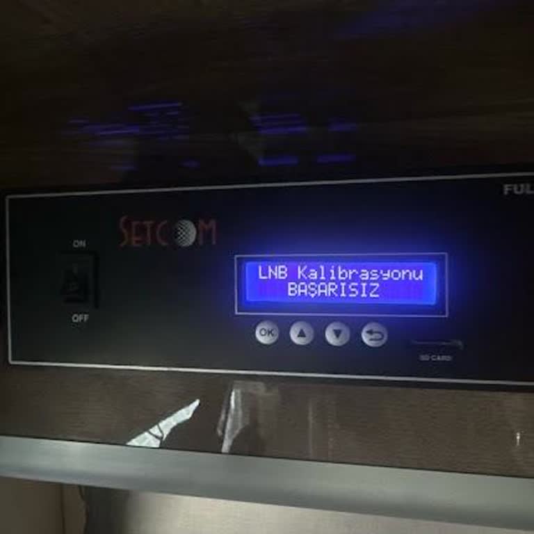 Setcom Stc 324 Güncellemesi Sonrası LNB Kalibrasyonu Başarısızlığı Ve Garanti Ücreti Talebi