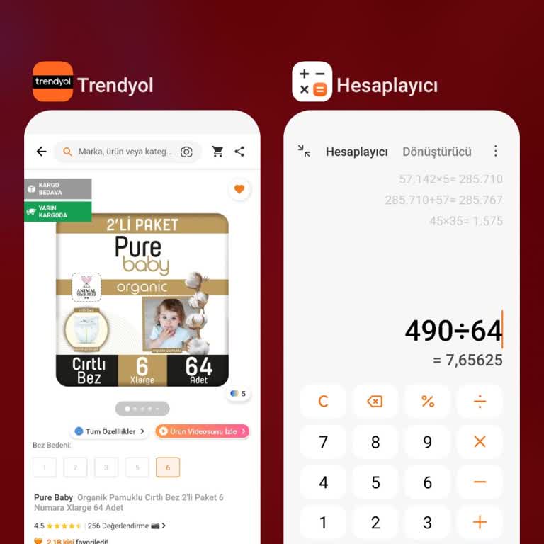 Trendyol Üzerinden Purebaby Bebek Bezi Siparişinde Eksik Gönderim Ve Fazla Ücret