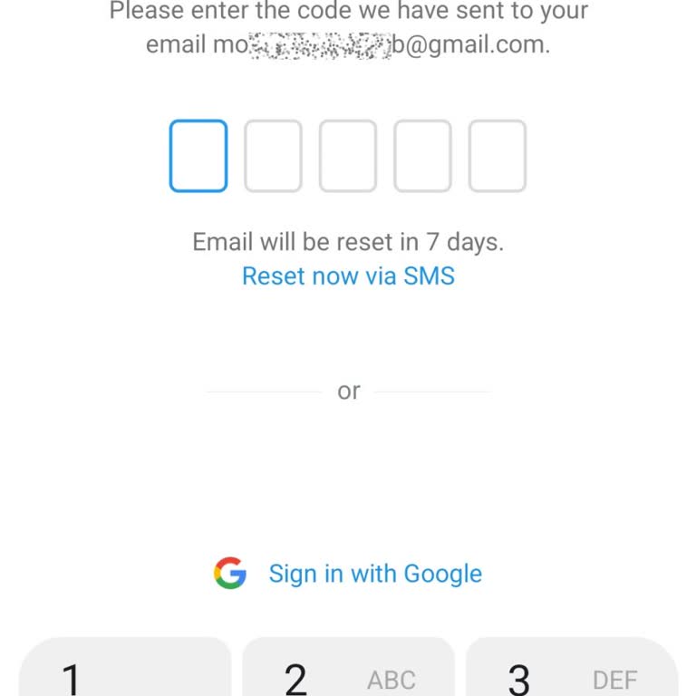 Telegram Asks for Lost Email Verification Code During Phone Number Login