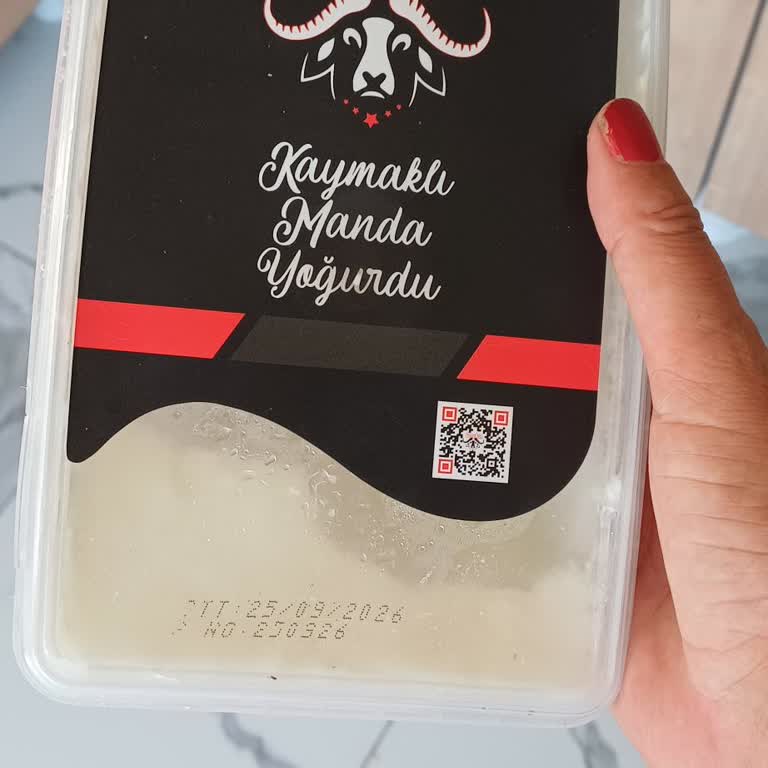 Manda Yoğurdu Etiketi Yanıltıcı, Ürün Normal Yoğurt Gibi