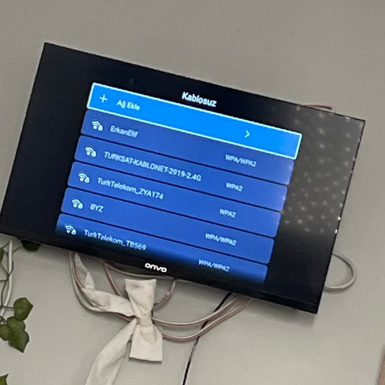 Yeni Modemde Onvo Televizyon WiFi Görmüyor