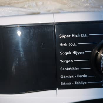 Vestel Çamaşır Makinesinde Çizik Ve Uzun Oyalama