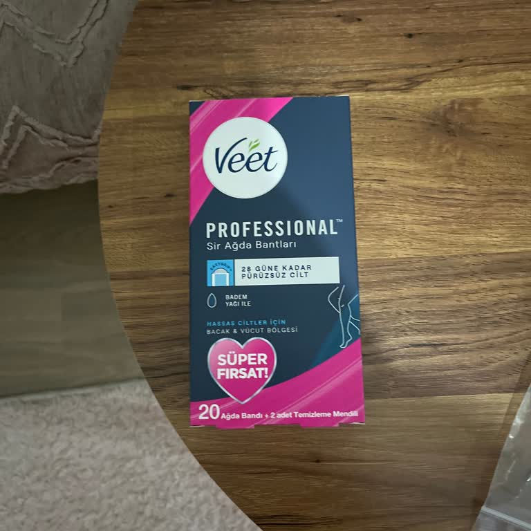 Açık Ambalaj Ve Eksik Gelen Veet Ağda Bantları İçin Hızlı Değişim Talebi