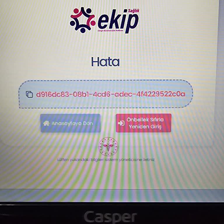 Sağlık Bakanlığı Ekip Sağlık Yazılımında Sürekli “Hata” Veriyor