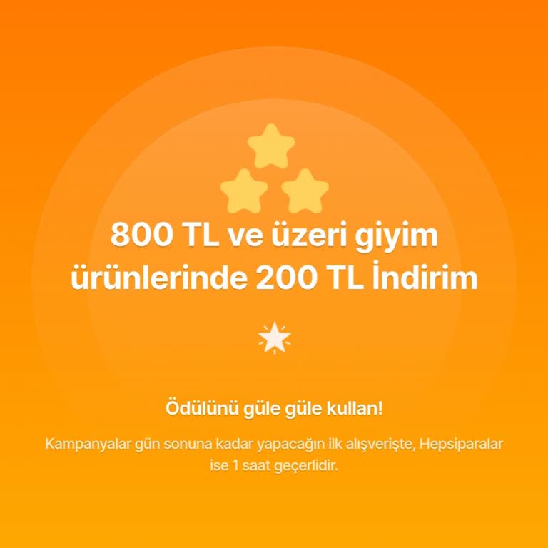 Kazanılan 200 TL Kupon Sepette Görünmedi Ve Kullanılamadı
