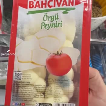Paketi Açılmamış Bahçıvan Peynir Küflendi