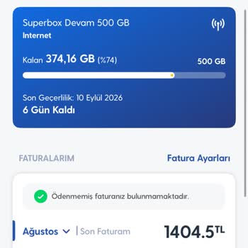 Çekim Sorunu Nedeniyle Superbox Aboneliğinin Cayma Bedelsiz İptali