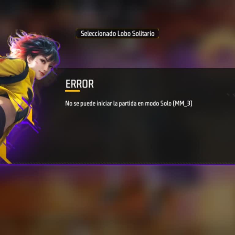 Error MM8 y jugador sospechoso en Garena Free Fire, solicito revisión