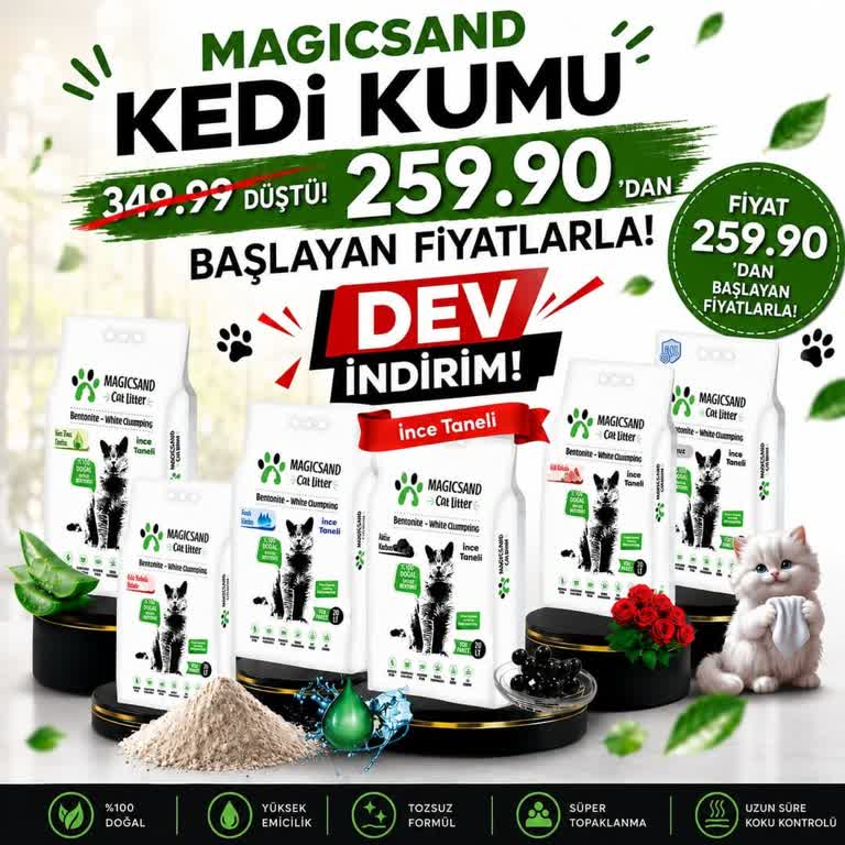 Eksik Magic Sand Rainbow Kedi Kumu Teslimatı Ve Acil Yeniden Gönderim Talebi